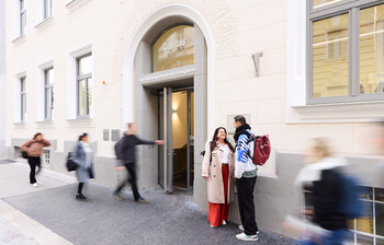 Außenfassade des Ausbildungszentrums Seegasse